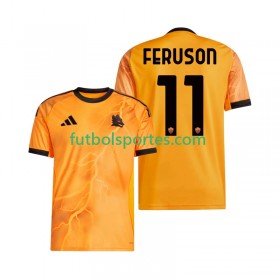 Camiseta AS Roma Evan Ferguson 11 Segunda Equipación 2025/2026